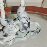 The Cuddle - A Pair of Little and Big Glob Candle Holders