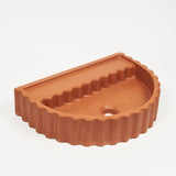 Concrete Sink - The Semi Scallop