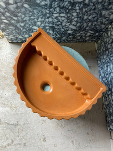 Sample Sale -  Concrete Sink - The Semi Scallop - Jaffa