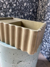 Load image into Gallery viewer, Sample Sale -  Concrete Sink - The Fluted Rectangle - Truffle Shuffle