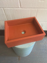 Load image into Gallery viewer, Sample Sale -  Concrete Sink - The Mini Rectangle - Bricking It