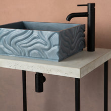 Load image into Gallery viewer, Concrete Sink - The Ripple