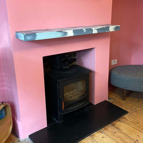 Concrete mantel shelf Smith & Goat