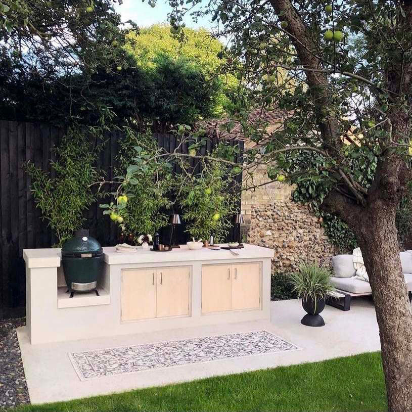 Concrete Outdoor Kitchen, Cambridgeshire