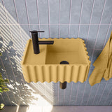 Concrete Sink - The Fluted Rectangle