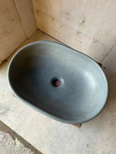 Load image into Gallery viewer, Sample Sale -  Concrete Sink - The Oval - Custom Grey