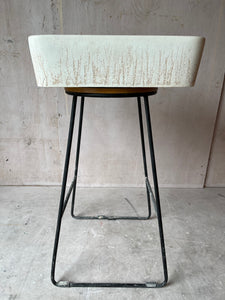 Sample Sale -  Concrete Sink - The Soft Rectangle - Powder