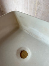 Load image into Gallery viewer, Sample Sale -  Concrete Sink - The Soft Rectangle - Powder