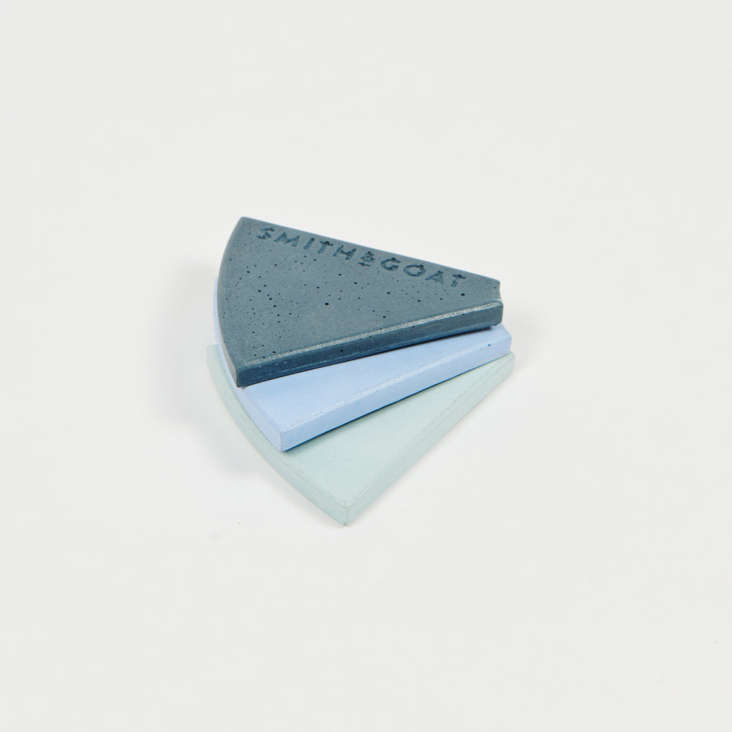 Concrete Samples - Blue Colour Set
