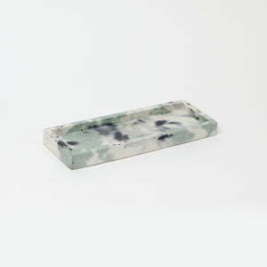 Goodhood x Smith & Goat - Rectangle Concrete Tray - Green and Lilac