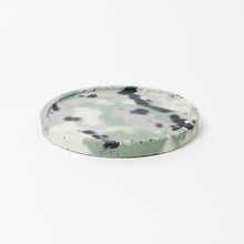 Load image into Gallery viewer, Goodhood x Smith &amp; Goat - Round Concrete Tray - 18cm - Green and Lilac