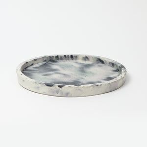 Goodhood x Smith & Goat - Round Concrete Tray - 29cm - Green and Lilac