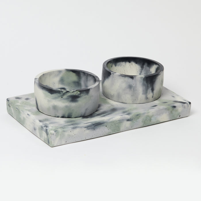 Concrete Pet Bowl Smith Goat