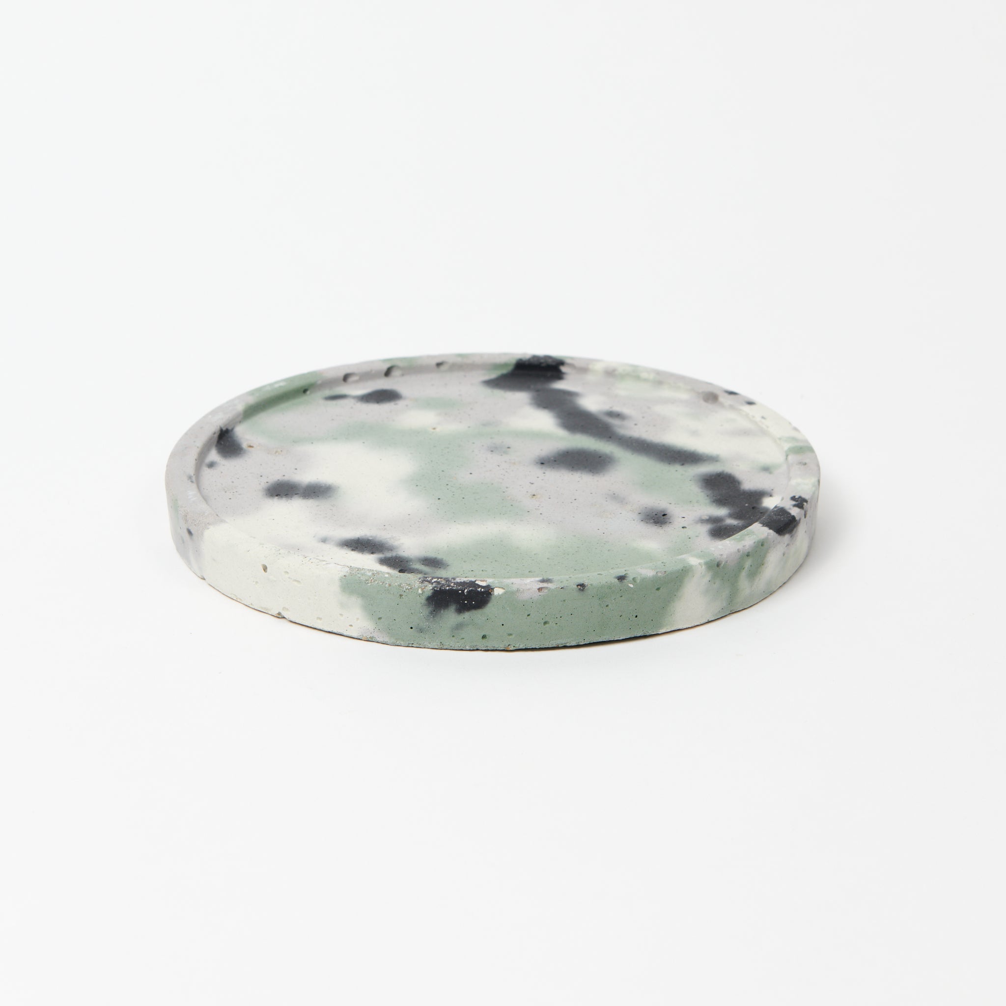 Round Concrete Tray - 18cm