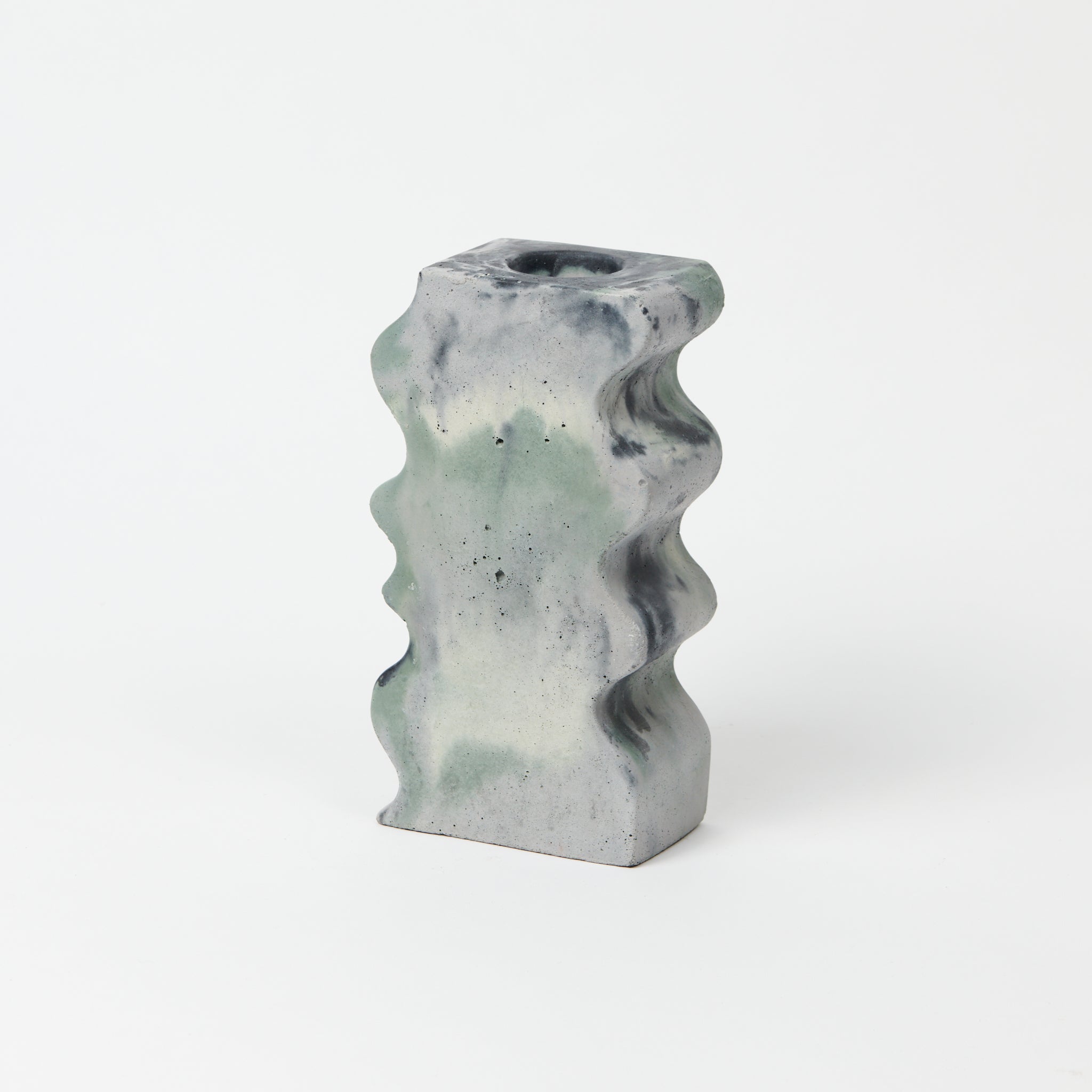 Concrete Wiggle Vase