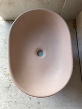 Load image into Gallery viewer, Sample Sale -  Concrete Sink - The Oval - Barely Pink