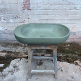 Sample Sale -  Concrete Sink - The Pill - Beulah Green