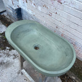 Sample Sale -  Concrete Sink - The Pill - Beulah Green