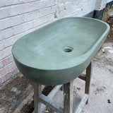 Sample Sale -  Concrete Sink - The Pill - Beulah Green