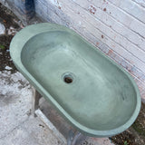 Sample Sale -  Concrete Sink - The Pill - Beulah Green
