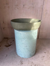 Load image into Gallery viewer, Sample Sale -  Concrete Sink - The Oval - Beulah Green