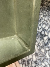 Load image into Gallery viewer, Sample Sale -  Concrete Sink - The Mini Rectangle - Beulah Green