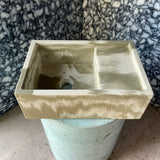 Sample Sale -  Concrete Sink - The Cloakroom Basin - Truffle Shuffle & Powder