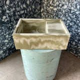 Sample Sale -  Concrete Sink - The Cloakroom Basin - Truffle Shuffle & Powder