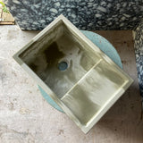 Sample Sale -  Concrete Sink - The Cloakroom Basin - Truffle Shuffle & Powder