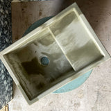 Sample Sale -  Concrete Sink - The Cloakroom Basin - Truffle Shuffle & Powder