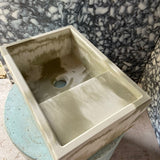 Sample Sale -  Concrete Sink - The Cloakroom Basin - Truffle Shuffle & Powder