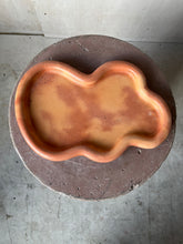 Load image into Gallery viewer, Outlet Wobble Concrete Tray - Custom Orange Mix