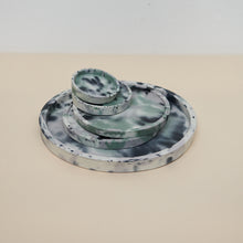 Load image into Gallery viewer, Goodhood x Smith &amp; Goat - Round Concrete Tray - 29cm - Green and Lilac