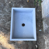 Sample Sale -  Concrete Sink - The Mini Rectangle - Pigeon
