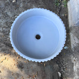 Sample Sale -  Concrete Sink - The Scallop - Pigeon