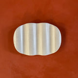 Outlet Wavy Concrete Soap Dish - Powder