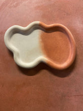 Load image into Gallery viewer, Outlet Wobble Concrete Tray -Terracotta and Blush