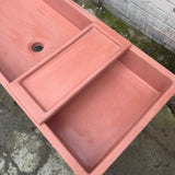Sample Sale -  Concrete Sink - The Double Vanity - Babe