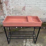 Sample Sale -  Concrete Sink - The Double Vanity - Babe