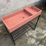 Sample Sale -  Concrete Sink - The Double Vanity - Babe