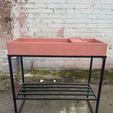 Sample Sale -  Concrete Sink - The Double Vanity - Babe