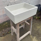 Sample Sale -  Concrete Sink - The Mini Rectangle - Powder