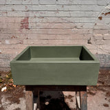 Sample Sale -  Concrete Sink - The Mini Rectangle - Pickle