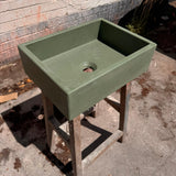 Sample Sale -  Concrete Sink - The Mini Rectangle - Pickle