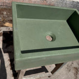 Sample Sale -  Concrete Sink - The Mini Rectangle - Pickle