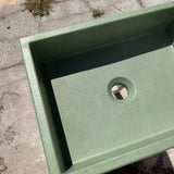 Sample Sale -  Concrete Sink - The Mini Rectangle - Pickle