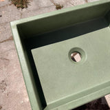 Sample Sale -  Concrete Sink - The Mini Rectangle - Pickle