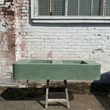 Sample Sale -  Concrete Sink - Bespoke Double Sink - Pickle