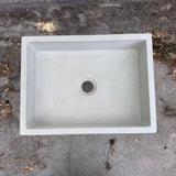 Sample Sale -  Concrete Sink - The Mini Rectangle - Powder