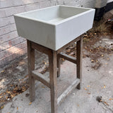 Sample Sale -  Concrete Sink - The Mini Rectangle - Powder